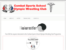 Tablet Screenshot of kiwiwrestler.com
